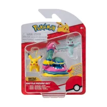 Pokemon Figurka Bitewna 3Pak Machop, Pikachu, Alolan Muk, figurki