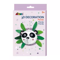 Dekoracja DIY 3D. Panda Avenir