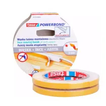 Tesa Tama dwustronna powerbond 2szt. 5m x 9mm wska