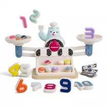 Zabawka edukacyjna G�odny Mi� Waga szalkowa Montessori - 36 m+ Top Bright
