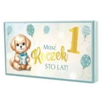 Pude�ko prezentowe Roczek, niebieskie (22,5x12x3cm)