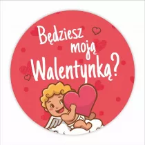LearnHow Naklejki walentynkowe - B�dziesz moj�? 24 szt.