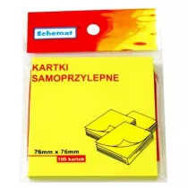 Schemat Karteczki samoprzylepne 76x76 mm 100 szt.