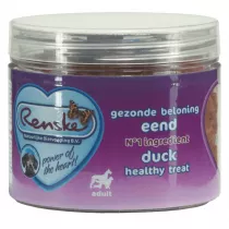 Renske Natural Petfood Renske Dog Healthy Mini Treat Duck - zdrowy mini przysmak dla psw maych ras - kaczka 100 g