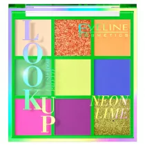Eveline Cosmetics Look Up Neon Lime paleta 9 cieni do powiek 10.8 g