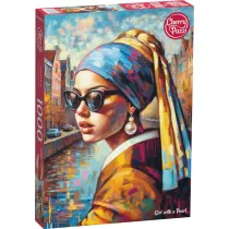 Puzzle 1000 el. Girl with a Pearl CherryPazzi