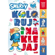 Smerfy. Koloruj i naklejaj