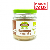 Farma Świętokrzyska Hummus naturalny bezglutenowy 160 g Bio