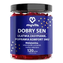MyVita Dobry Sen naturalne elki dla dorosych Suplement diety 120 szt.