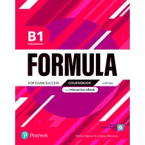 Formula. B1 Preliminary. Coursebook with key + App + Ksika w wersji cyfrowej
