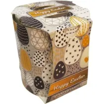 Admit wieca Verona Wielkanoc Happy Easter Gray Eggs