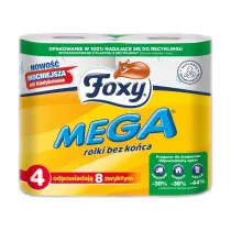 Foxy Papier toaletowy Mega 4 szt.
