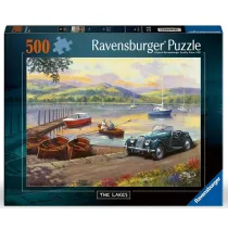 Puzzle 500 el. 2D Przystanek nad jeziorem Ravensburger