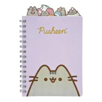 Notatnik A5 na spirali Pusheen ozdobny PUSE0597