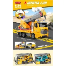 Auto budowlane ze �wiat�em i d�wi�kiem Merkpol