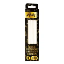 GoParty �wieczki urodzinowe z ekologicznym brokatem