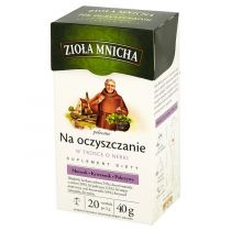 Big-Active Herbatka ziołowa Na oczyszczanie Suplement diety Zioła Mnicha 20 x 2 g