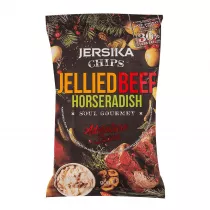 Jersikas Chipsy ziemniaczane o smaku woowiny i chrzanu 90 g