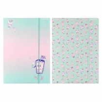 Starpak Teczka z gumk A4 Bubble Tea mix