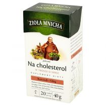 Big-Active Herbatka ziołowa Na cholesterol Suplement diety Zioła Mnicha 20 x 2 g