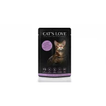 Cats Love Lachs & Huhn- oso i kurczak w naturalnej galaretce 85 g