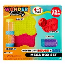 MGA Wonder Factory Never Dry Dough & Sand Mega Box Set 595298 Mga Entertainment