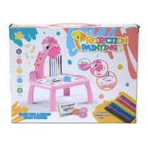 Projektor na baterie wymienne obrazki, akcesoria Adar