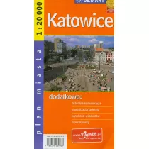 Plan Miasta Katowice 1:20 000 DEMART