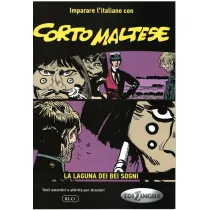 LW Corto Maltese La laguna dei bei sogni komiks + �wiczenia B2-C1