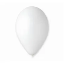 Balony Gemar pastel bia�e 21cm