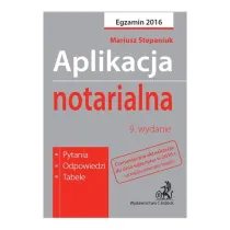 Aplikacja Notarialna Pytania Odpowiedzi Tabele Mariusz Stepaniuk