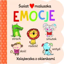 wiat maluszka. Emocje. Ksieczka z okienkami