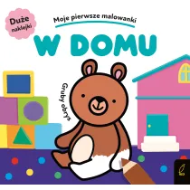 Moje pierwsze malowanki. W domu. Gruby obrys