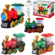 Lokomotywa wiato i dwik, dym z komina MIX Trifox