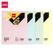 Deli Notes samoprzylepny 76x101 mm 100 kartek mix kolor�w