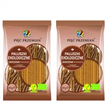 Pi Przemian Paluszki orkiszowe penoziarniste Zestaw 2 x 45 g Bio