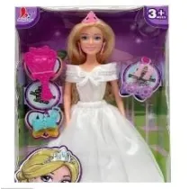 Lalka ksiniczka w sukni lubnej 29cm Artyk