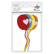 Titanum Filcowe baloniki 3D 50x148mm 4 szt