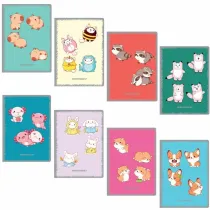 Zeszyt A6/40K kratka 60g (8 szt) NARCISSUS