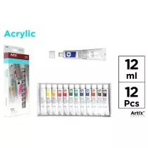 Artix Farba tempera 12ml 12 kolorw
