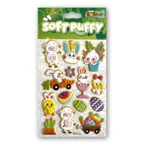 Naklejki Penmate Kolori Puffy SWPE-3203 Wielkanoc