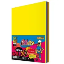 Alfa Pastello Papier ksero A4 80g 5 kolorw 200 arkuszy