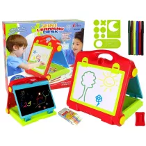 Tablica skadana w walizk Leantoys