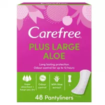 Carefree Plus Large wkadki higieniczne Aloe 48 szt.