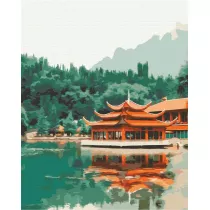 ArtiFly Malowanie po numerach - Wschodni spok�j 40x50cm