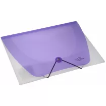 Titanum Teczka PP A4 z gumk� transparentna