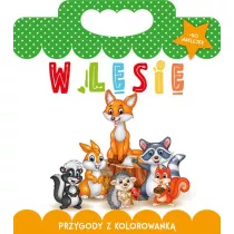 Przygody z kolorowank. W lesie