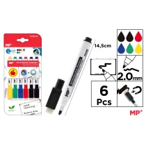 Mp Main Paper Marker do tablic 6 szt.