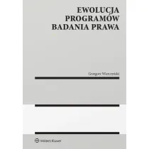 Ewolucja program�w badania prawa
