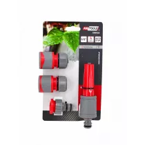 Awtools Zestaw zraszajcy 4 czciowy 3/4" gumowy uchwyt